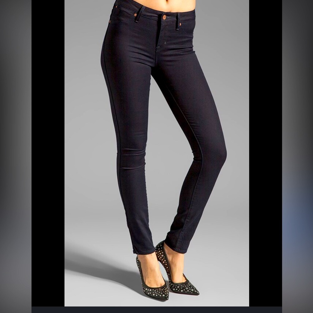 Marc jacobs jac legging denim classic casual dark wash skinny jeans fall $300